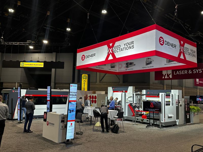 Dener Makina, FABTECH Chicago 2025’te Yerini Aldı